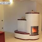 Stufa moderna in maiolica Ceram+ ( cod. 181 ).