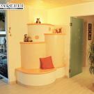 Stufa in maiolica dalla line classica ( cod. 172 ).