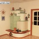 Stufa ad olle con ceramiche Jasba ( cod. 211 ).
