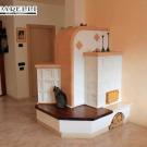 Stufa ad olle in maioliche Jasba ( cod. 215-1).