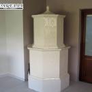 Stufa ad olle classica con maioliche Thun ( cod. 127).