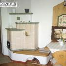 Stufa ad olle rustica con mattonelle Ceram + (cod. 164).