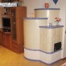 Stufa in maiolica Ceram + (cod. 175).