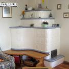 Stufa ad olle con mattonelle Ceram + (cod. 193).