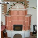 Stufa ad olle con ceramica Arcadia (cod. 51).