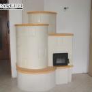 Stufa ad accumulo con rivestimento in ceramica (cod. 20).