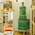 Stufa antica Cavosi di Sfruz. Restauro presso biblioteca della montagna, sede S.A.T. Trento ( cod. 201).