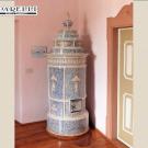 Stufa antica trentina, fornace Demetrio Bormiolli, 1840 circa ( cod. 61). 