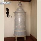 Restauro stufa antica trentina, fornace Demetrio Bormiolli, 1860 circa ( cod. 35).