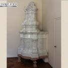 Restauro stufa antica viennese del 1700 ( cod. 307)