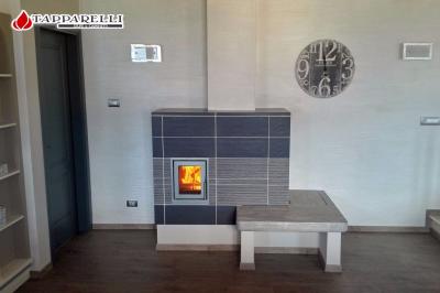 Fase 6. - Stufa installata, e collaudata. Fase 6.