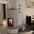 Stufa ad olle in maiolica Ceram+ ( cod. 230 ).