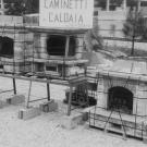 La prima esposizione di caminetti artistici, nel 1980.