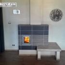 Stufa a olle in maiolica Ceram+ ( cod. 223 ).