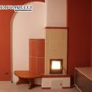 Stufa a olle in maiolica Ceram+ ( cod. 232 ).