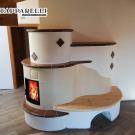 Stufa a olle in maiolica Ceram+ ( cod. 236 ).