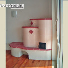 Stufa olle in maiolica Ceram+ (cod. 27).