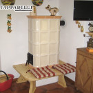 Stufa olle in maiolica (cod. 148).