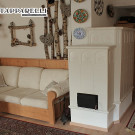 Stufa olle in maiolica (cod. 200).