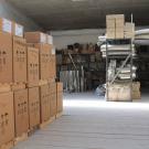 Il magazzino di stoccaggio dei prodotti. Il magazzino di stoccaggio dei prodotti.