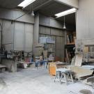 Vista interna di una zona del laboratorio. Vista interna di una zona del laboratorio.