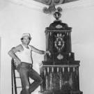 Stufa antica di Sfruz, restauro di Roberto Tapparelli negli anni '80.