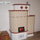 Stufa in maiolica e muratura ad accumulo (cod. 59).