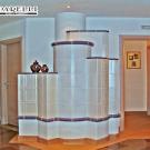 Grande stufa ad olle con ceramiche Jasba ed inserto Brunner (cod. 37).