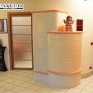 Stufa in maiolica e muratura (cod. 207).