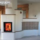 Stufa ad olle con inserto Brunner (cod. 205).