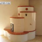 Stufa con maiolica Ceram+ (cod. 157).