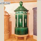 Stufa antica Giuseppe Bormiolli, inizio 1800 ( in vendita cod. 02) .