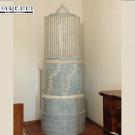 Stufa antica Demetrio Bormiolli, 1850 circa (cod. 18).