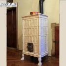 Restauro stufa antica Giuseppe Bormiolli, 1820 circa ( cod. 33).