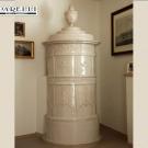 Restauro di stufa antica Bormiolli databile al 1820 circa ( cod. 25).