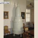 Stufa antica Cavosi di Sfruz del 1820 circa, restauro a Castel Thun ( cod. 205).