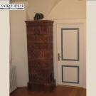 Restauro stufa antica Leonardi, 1900 circa ( cod. 305).