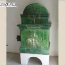 Restauro stufa antica Giacomo Tomazzolli, anno 1850 circa ( cod. 319).