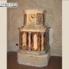 Stufa antica Zeni restaurata e conservata a Castello del Buonconsiglio ( cod. 301).