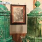 Stufe antiche del 1800: una Cavosi di Sfruz ed una Tomazzoli di Cles.