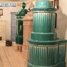 Museo delle stufe antiche, veduta interna.