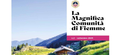 Articolo su periodico La Magnifica Comunità di Fiemme